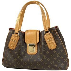 Louis Vuitton Griet Handbag Monogram Brown